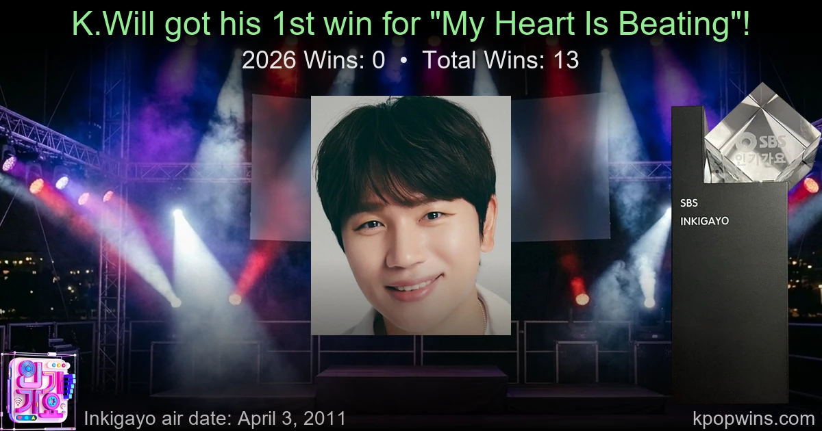 K.Will - My Heart Is Beating